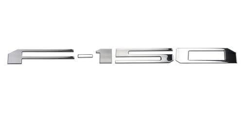 Image of F-150 Tailgate Emblem Letter Inserts - Compatible with 2021-2026 F-150