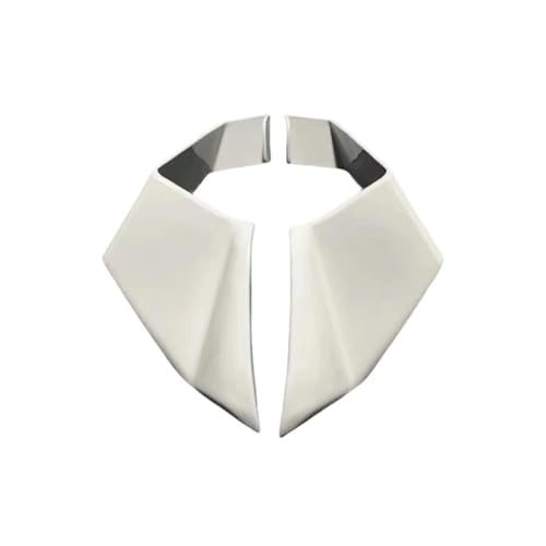 Becquet moto Kawasaki ZX10R ailerons blancs pour réduire le délestage avant