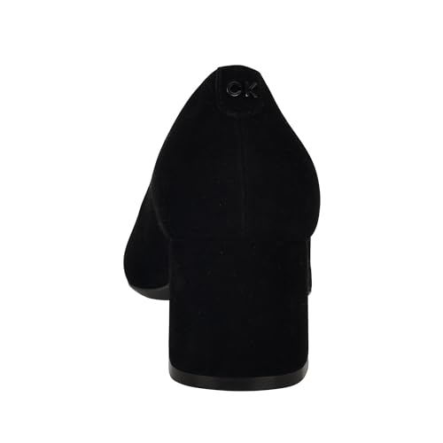 Calvin Klein, Women's, Lenott, Black Suede, 7.5, M by Calvin Klein - Used condition - Image 5