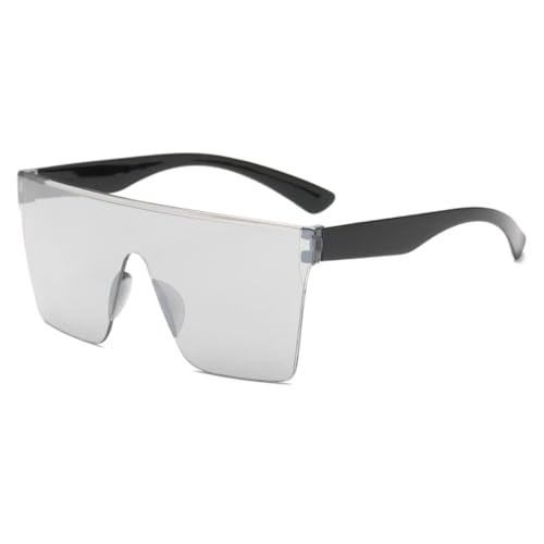 Lunettes de soleil anti-UV et légères avec monture large tendance