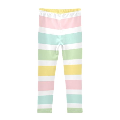 GuoChe Easter Festive Stripes Little Girls Shorts Cotton Cartwheel Shorts Girls Clothes Under Skirt2