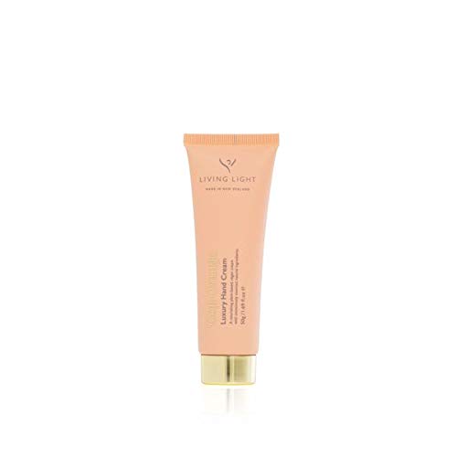 Living Light Goji Orange Hand Cream | Jojoba and Sweet Almond Oil | No Parabens or Synthetic Colours | No Animal Testing | Made in New Zealand | 1.7oz 50g
