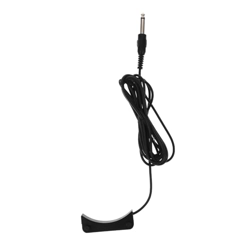 CVUTOVO 免開孔アコースティックギター用高感サウンドピックアップ 耐ノイズ設計で演奏を快適に 長持ち素材採用で簡単装着 取り外し可能