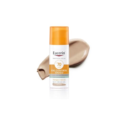 EUCERIN Protetor Solar Facial Oil Control Cor Média FPS 70