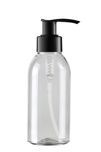 Şişe, Makrobay 5 Adet Sert Plastik Boş Sıvı Sabun Pompalı 100 Ml