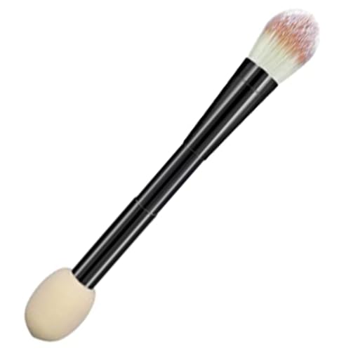 Ipetboom Brocha de maquillaje de extremos brocha maquillaje pinceles maquillaje brochas maquillaje brocha de maquillaje de doble punta cepillo de doble punta el plastico