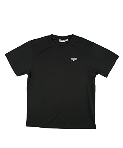 Speedo(スピード) Tシャツ S/S Dry Tee ショートスリーブドライティー 水泳 ユニセックス SA32010 ブラック L