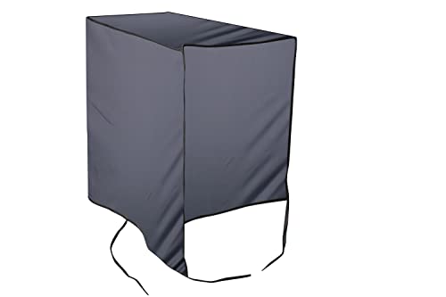 Image of AC Cover Outdoor Unit for 1 ton Grey Color, AC Cover Dimensions - Outdoor Unit DxWxH in CM 36x89x71
