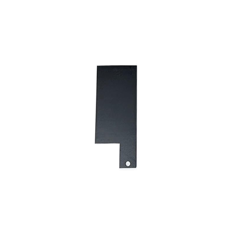 1 electrodo de placa de rutenio for sistemas de cloruro - 50 mm x 100 mm x 1 mm | 50mm-100mm