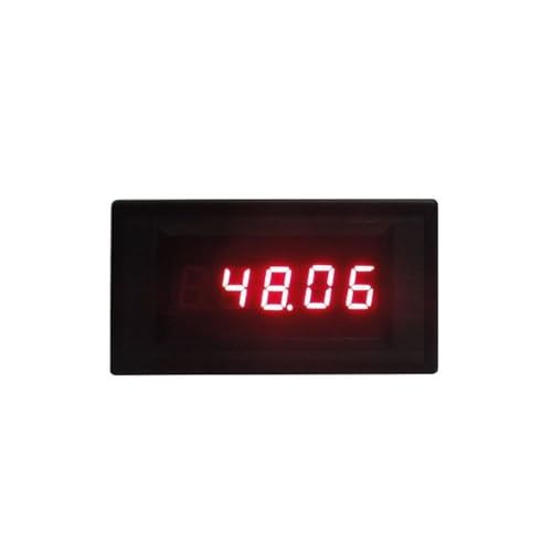 DC 30A 電流計 シャント 30A/75mV DC アンペアメーター 0.4インチ LED レッド ブルー デジタル電流計 電源 電圧 DC5V 12V 24V (カラー: ブルー、サイズ: 電源 DC5V)
