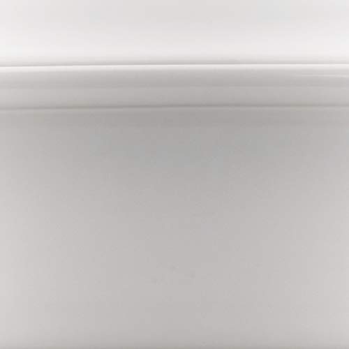 Le Creuset Stoneware Heritage Covered Rectangular Casserole, 4 Qt. (12" X 9"), White #TOP5