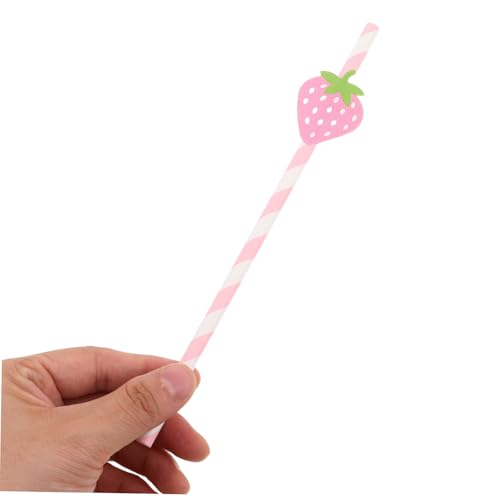 Pitillos de Papel Rosados SECFOU 50 unidades miniatura 4