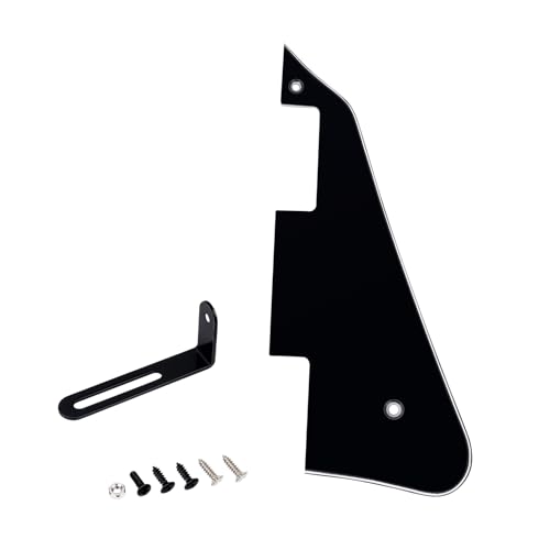 Pickguard Les Paul Banworks anti-vibrations noir avec visserie inox pour guitare LP