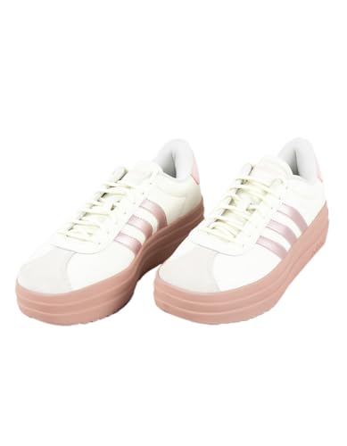 adidas VL Court Bold Womens Platform Shoes, Ivory, 5.5 - Main Image
