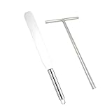 TAMPON GRAISSEUR INNOVANT INCLUS: Fini l'excès de beurre ! Le tampon graisseur pour crêpière assure une lubrification homogène et légère de la plaque. Idéal pour réduire les matières grasses tout en garantissant que vos crêpes et pancakes se détachent sans effort à chaque cuisson.