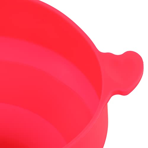 HERCHR Pipoqueira de silicone para micro-ondas, para micro-ondas, dobrável, para micro-ondas, com ta