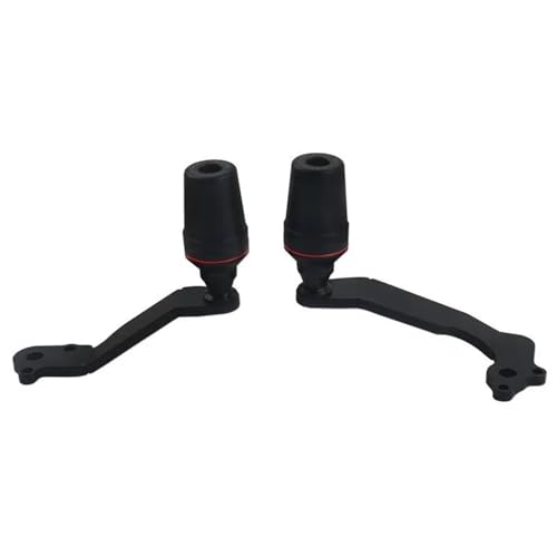 Tampon de protection Yamaha R3 anti-crash rouge : sécurisez votre carénage sur route et piste