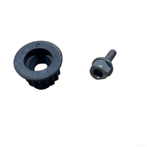 Yuanpgky Kit de polea de bomba de agua para motor Golf A5 A7 Q3 Q5 Q8 06H103731F Metal Plata