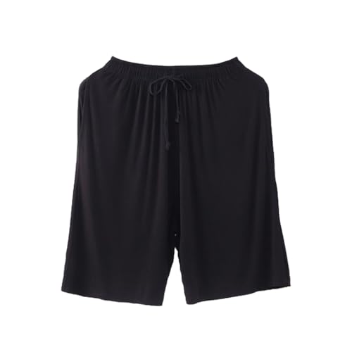 Zanthicia Pantaloni da pigiama maschili estivi Pantaloncini da dormitorio Pantaloni corti larghi casual Confortevole elastico in uomo, XL