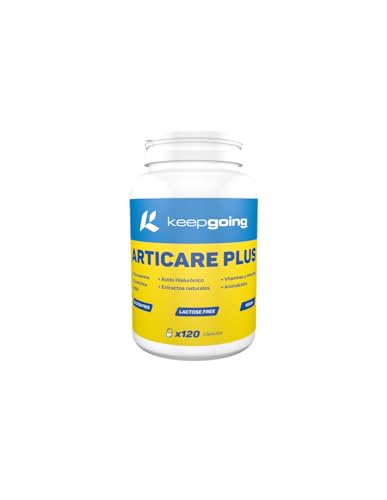 Keepgoing Articare Plus 120 Cápsulas |Triatlón Ciclismo Running Trail |