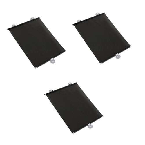 Pare-soleil rétractable voiture universel rideau enroulable noir x6