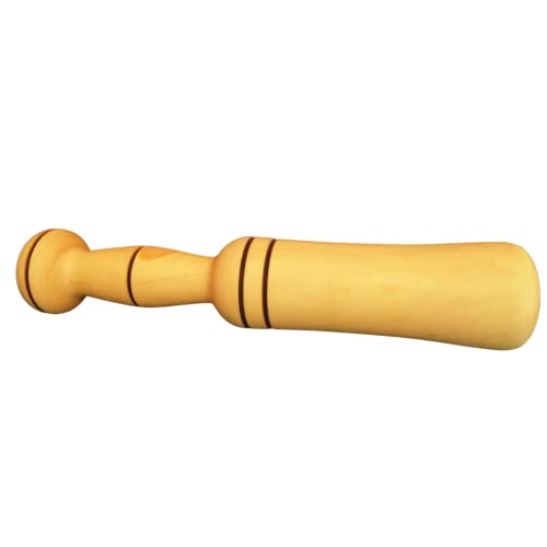 OFERTA MANO DE MORTERO GRUESO DE MADERA DE BOJ 21cm y 5'5cm. Producto español artesano. Hecho a mano. ENVÍO GRATIS. Larga duración.