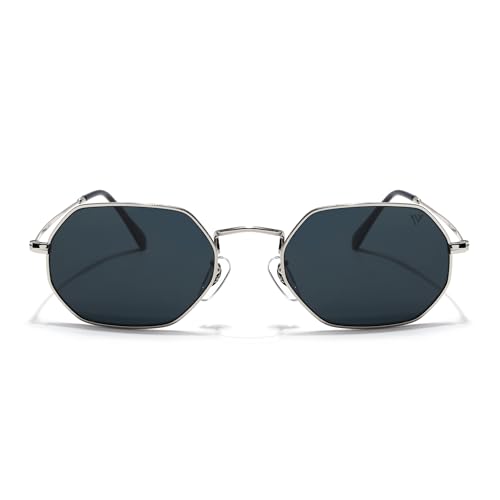 Image of Voyage UV Protection & Gradient Hexagonal Sunglasses for Men & Women
