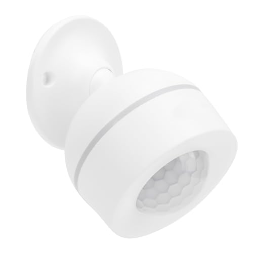 Yinhing NEO NAS WiFi PIR Body Infrared Detector Motion Sensor with Temperature Humidity Monitoring for Smart Home Security System ABS White