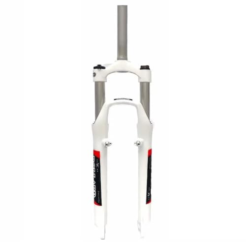 Fork de suspension de vélo de 26 pouces pour frein à disque blanc VTT