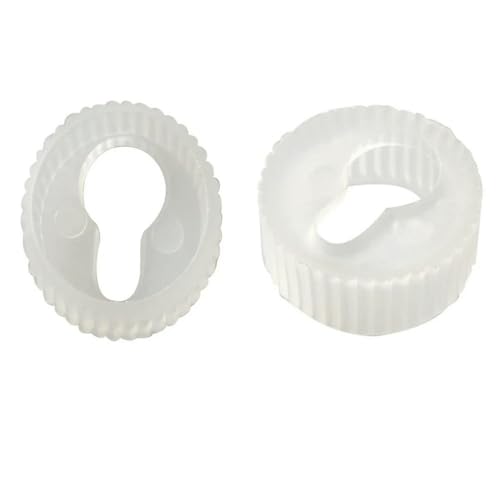 Image of for 20pcs Plastic Keyhole Hangers Photo Frame Round Gourd Hook Mirror Brackets Transparent Hardware Hanging Picture Canvas Art 20mm