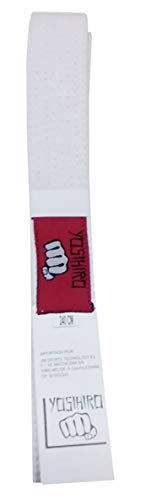 YOSIHIRO Karate and Judo Belt 100% Cotton, Orange, One Size - Image 2