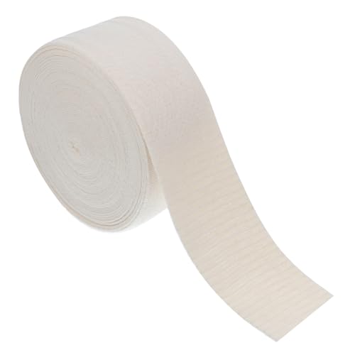 Didiseaon 1roll Compression Cotton Sleeve High Elasticity Tube Grip for Athletes Breathable Support Wrap for Arms Legs Hands for Dressing Securement and Soreness Relief
