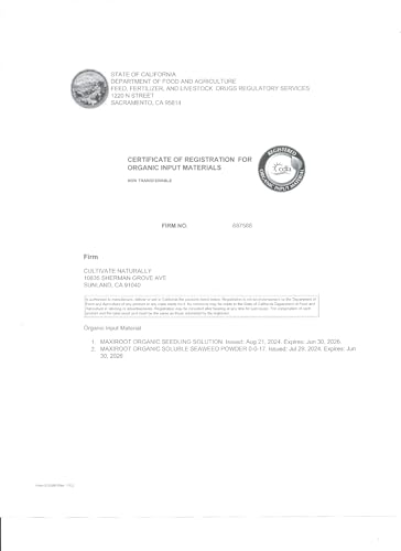 Polvo soluble orgánico de algas marinas 0-0-17 1 lb miniatura 4