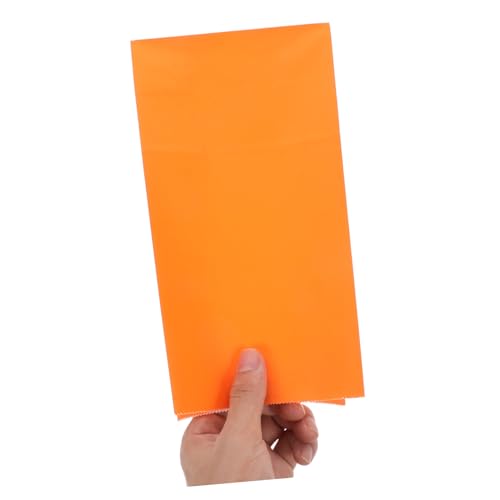 CTIRCHIU 40個 カラフル厚手クラフト紙袋 大容量スクエアボトム ラッピング包装用 クッキーお菓子スナック収納 プレゼント袋 家オフィス用