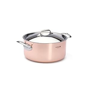 de Buyer - Kochtopf aus Kupfer mit Deckel PRIMA MATERA - 28 cm - 6242.28