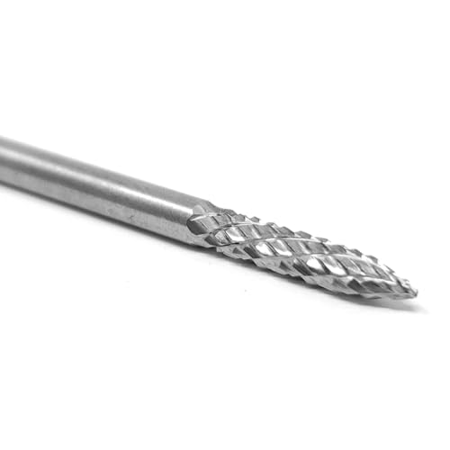Fresa de Carburo SG-44 Doble Corte 1/8 pulg x 1/2 pulg miniatura 2