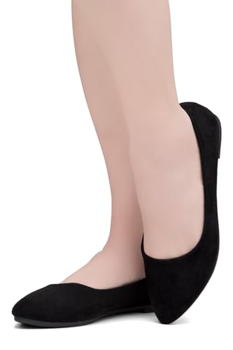 Herstyle Pointed Toe Flats for Women – Slip-On Dressy Ballet Flats with Memory Foam | Lightweight Comfortable Business Casual Shoes for Work, Travel & Daily Wear4