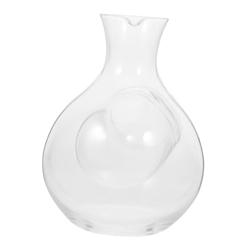 SOLUSTRE Wine Dispenser Wine Decanter Whiskey Decanter Glass Transparent