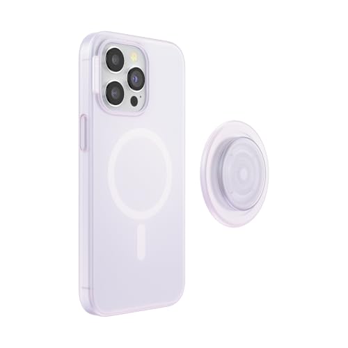 Funda iPhone 15 Pro Max MagSafe PopGrip transparente anticaídas ecológica 7
