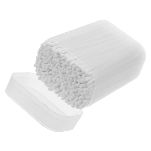 Veemoon 200pcs Baby Care Cotton Buds 74mm Double-headed Swabs for Makeup and Crafts