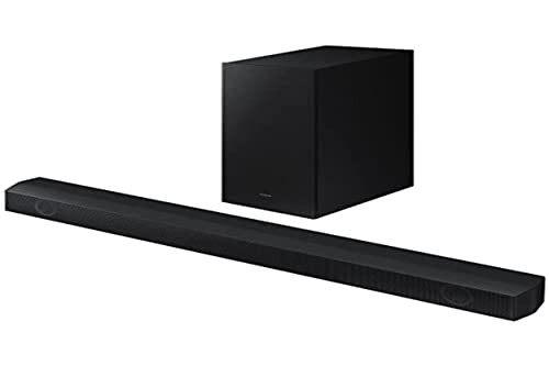 Samsung Barre de Son HW-B550 - Dolby Audio/DTS Virtual:X, Subwoofer sans Fil Inclus, Renfort de Basses, Son Intelligent Lite et Mode Jeu