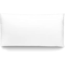 Almohadas Cecotec Almohada Flow PureComfort 70 cm. Fibra con Tacto de Seda y Tratamiento Antiácaros y Antibacterias, Máximo Confort, Sensación de Firmeza Medio-Baja, Lavable