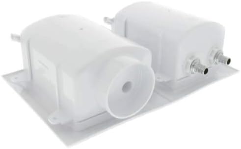 Ox Box Washing Machine Outlet Box w/Water Hammer Arrestor - 1/2" PEX Crimp Connection