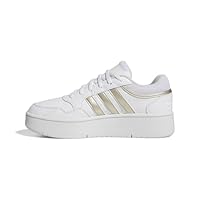 adidas Hoops 3.0 Bold Shoes, Scarpe Donna, Ftwr White/Cyber Met./Alumina, 41 1/3 EU
