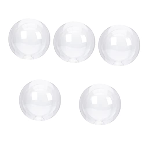OSALADI 5pcs Glass Lampshade G4 Chandeliers Wall Lamp Shade Glass Globe Lampshade Vanity Light Covers Modern Small for Floor Pendant Lamps