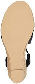 André Assous Women's NALIK Wedge Sandal, Black, 9 | Image 3