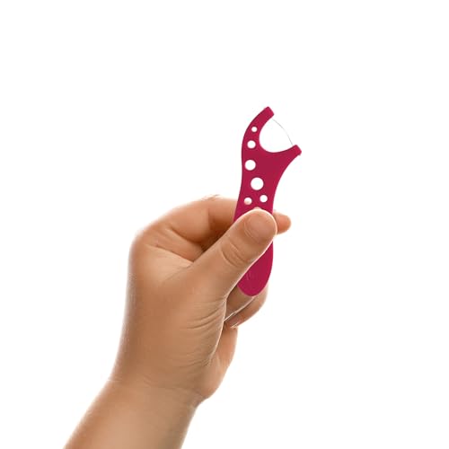 GUM Crayola Kids Flossers with Fluoride - Designed for Little Hands - Fun Grape Flavor - Easy to Use Kids Floss Picks for Children Ages 3+, 40ct (6pk)