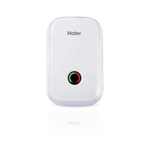 Haier (EI3V-EC3) Instant 3 Litre Geyser, Anti-corrosion UMC tank, (White), 8 Bar Rated Pressure Wall Water Heater,Warranty-5 Years (EI3V-X3-3KW (W) Haier (EI3V-EC3) Instant 3 Litre Geyser, Anti-corrosion UMC tank, (White), 8 Bar Rated Pressure Wall Water Heater,Warranty-5 Years (EI3V-X3-3KW (W)