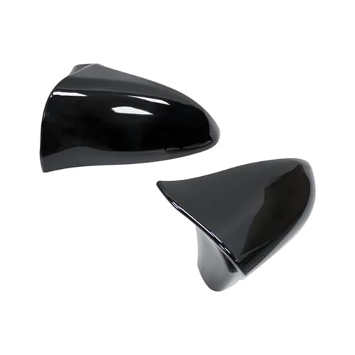 2 X バックミラーカバー ウィングサイドキャップ レクサス IS200 IS250 IS300 IS350 2013-2020 Mスタイル リアビューに対応(Gloss Black)