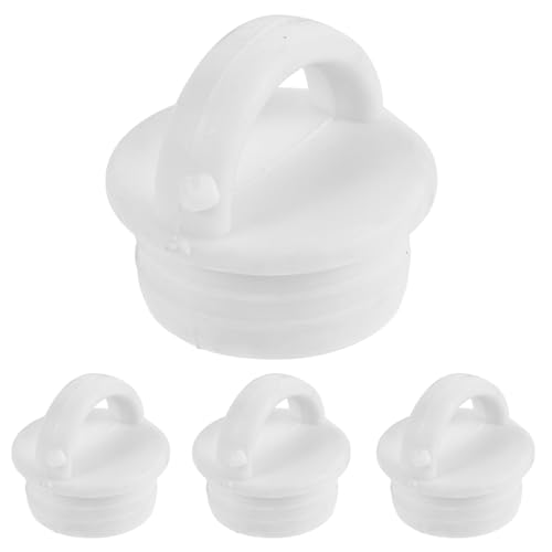 Yardenfun 4 Piezas Tapón de Goma para Cubo Fregona de Práctico Sellado Antisalpicaduras Repuesto Duradero para Salida de Drenaje Fácil Instalación sin Herramientas Accesorio para Cubo de
